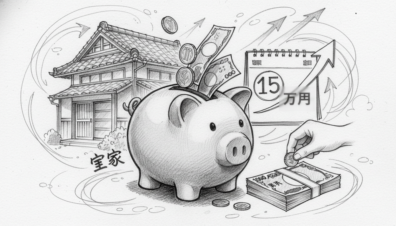 実家暮らしで貯金は月15万も可能？