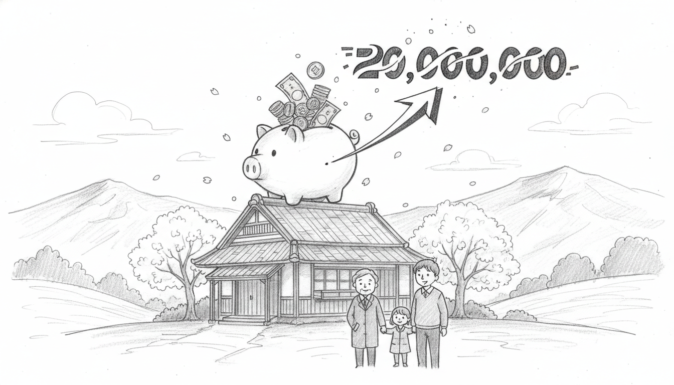 実家暮らしなら貯金2 000万は現実的？