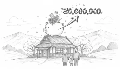 実家暮らしなら貯金2 000万は現実的？