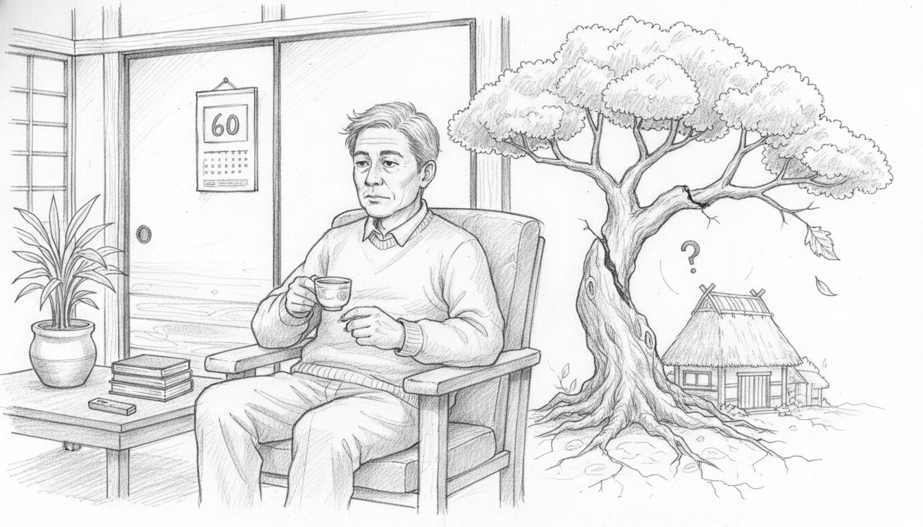 60歳独身男性の実家暮らしは安泰なのか?