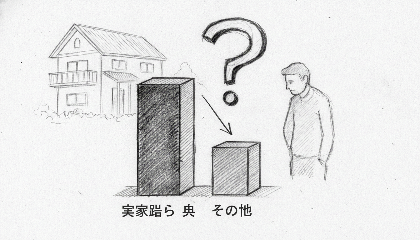 実家暮らし 男 割合はどのくらい？