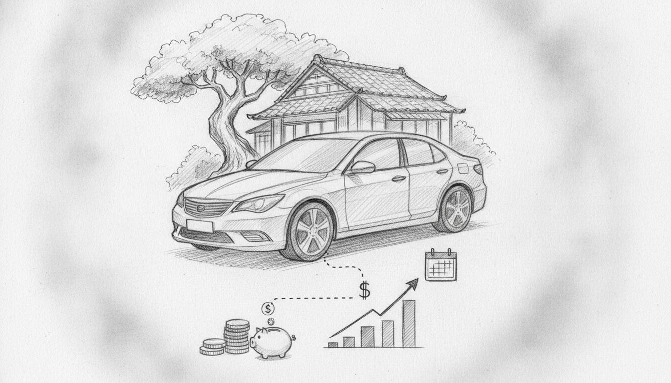 実家暮らしで車ローンを組む時の目安は?