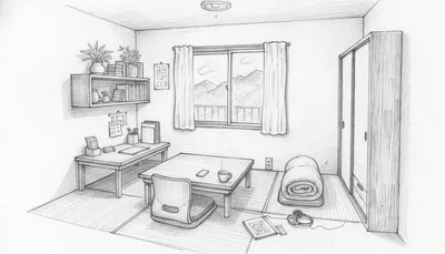 実家暮らし6畳レイアウトを快適にする？