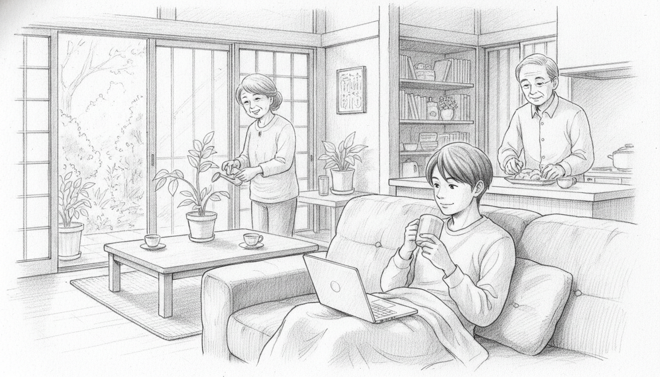 実家暮らしの利点とは一体？