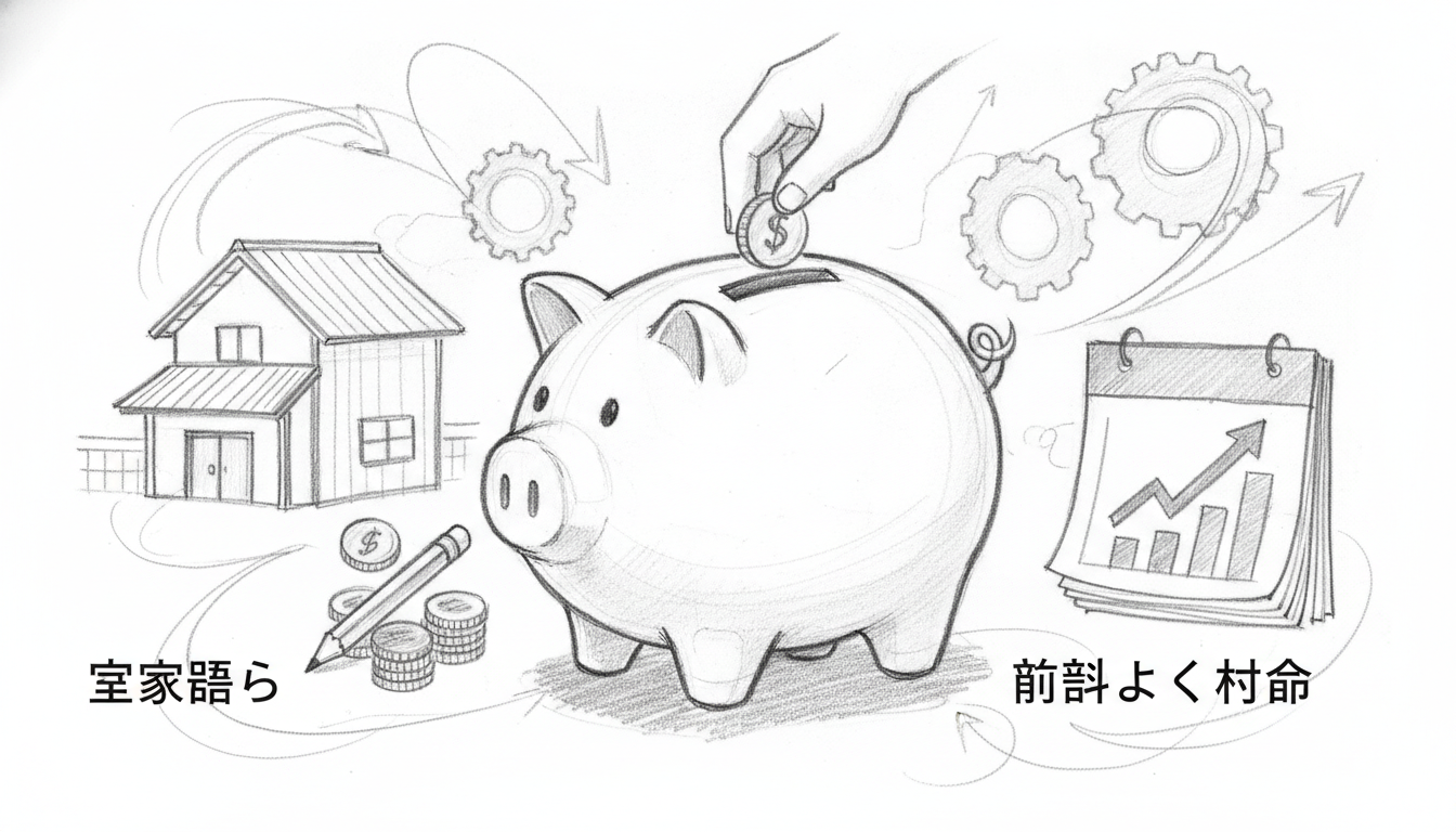 実家暮らしバイトで効率よく貯金する方法は?