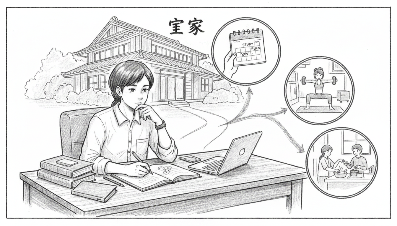 実家暮らしを最大限に活用するための3つの具体例