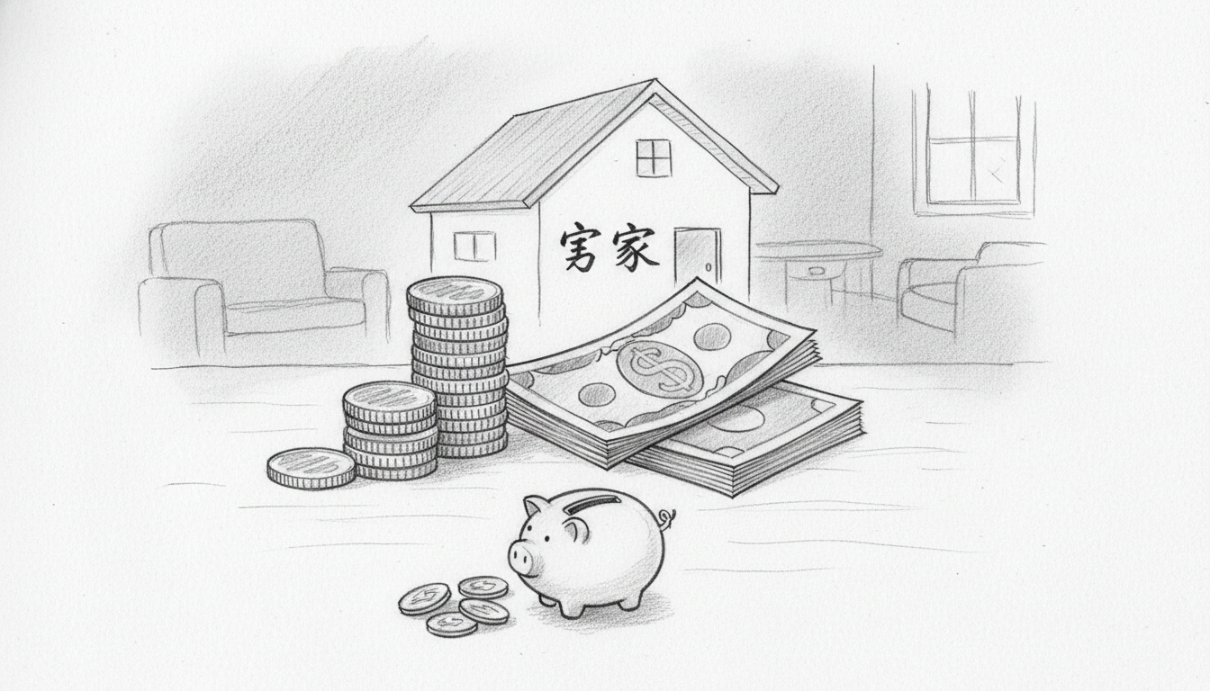 実家暮らしで家に入れる金額は3万円から5万円が一般的な相場