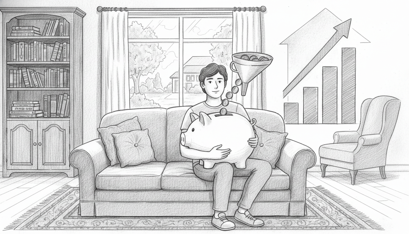 なぜ実家暮らしの30歳は効率的に貯金ができるのか