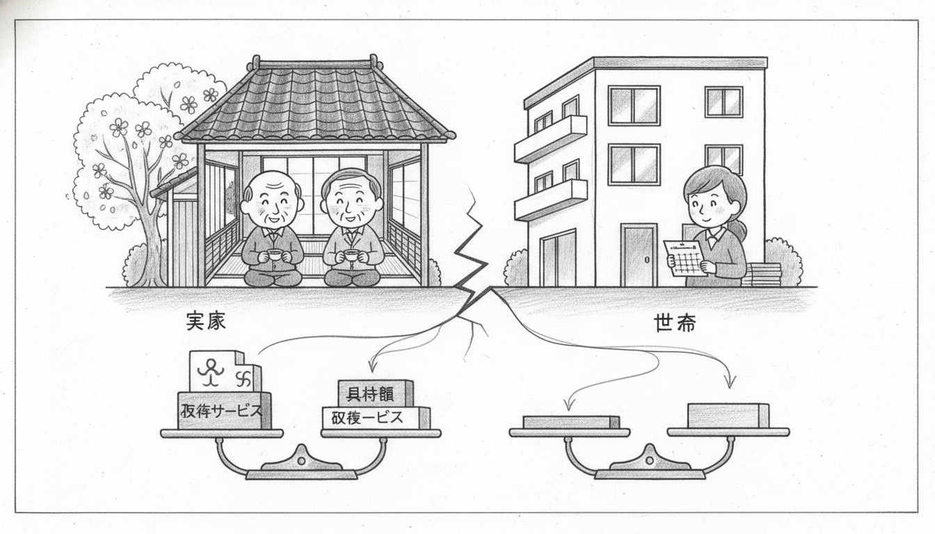 なぜ世帯分離によって行政サービスの負担額が変わるのか