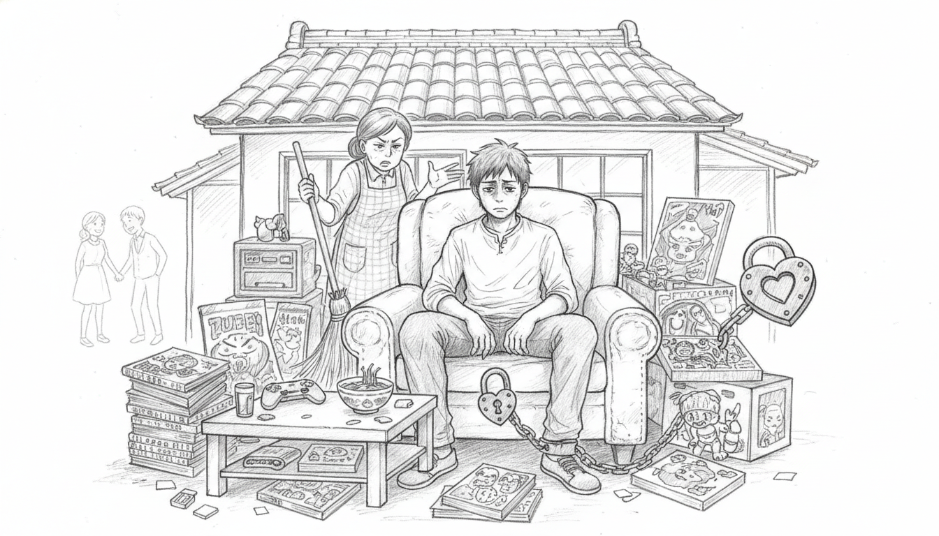 実家暮らしの男性が恋愛で不利になりやすい根本的な理由