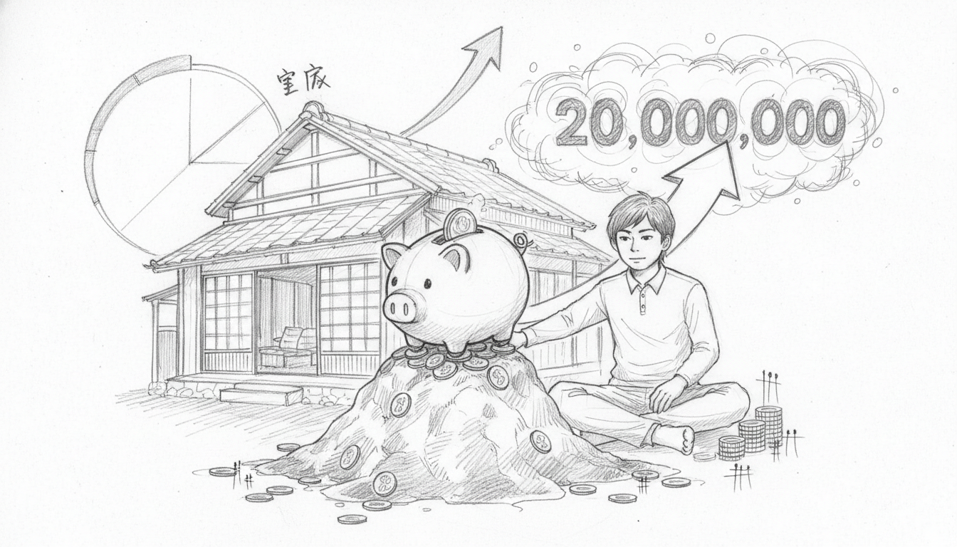 実家暮らしにおいて貯金2000万の達成は十分に現実的な目標と言える