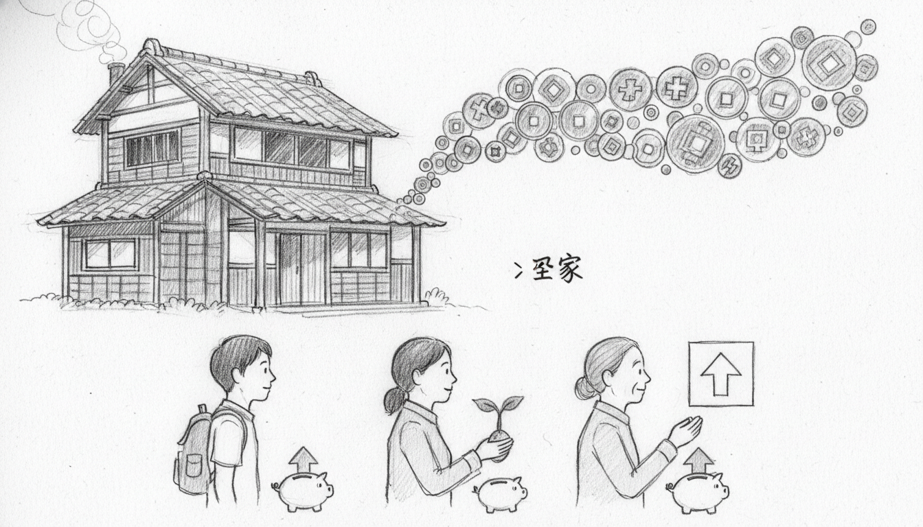 年代別の貯金額(金融資産)の目標ライン