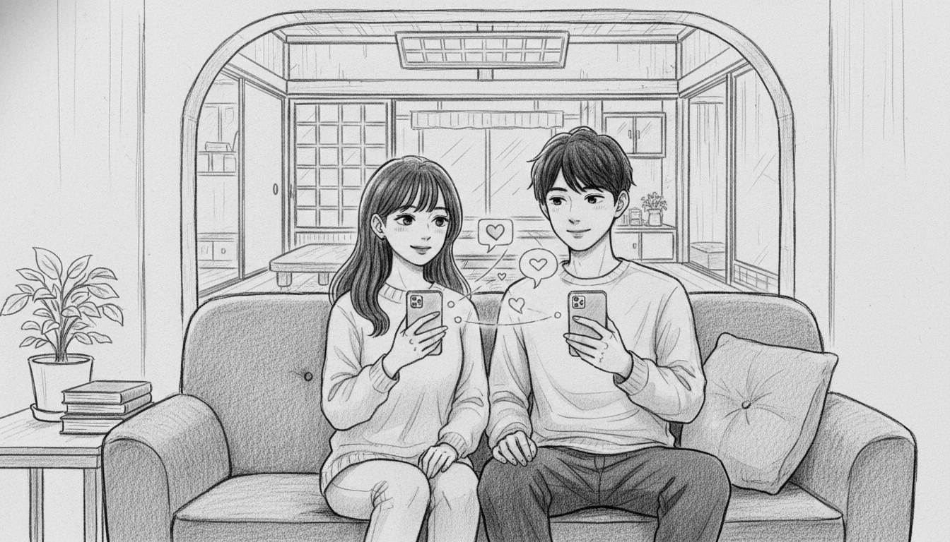 実家暮らしでもアプリでの出会いは十分に可能
