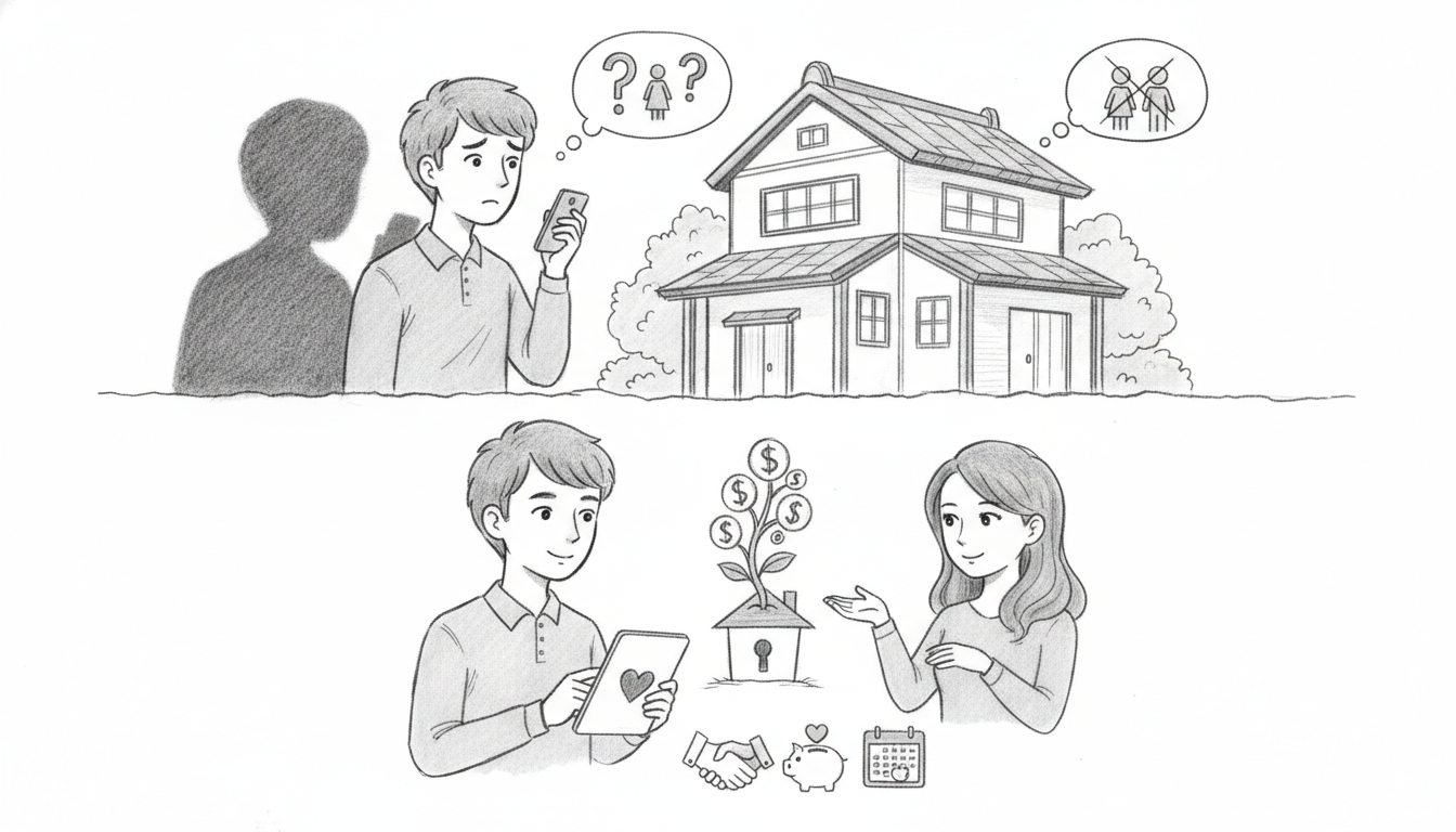 異性が実家暮らしに対して抱く懸念と期待