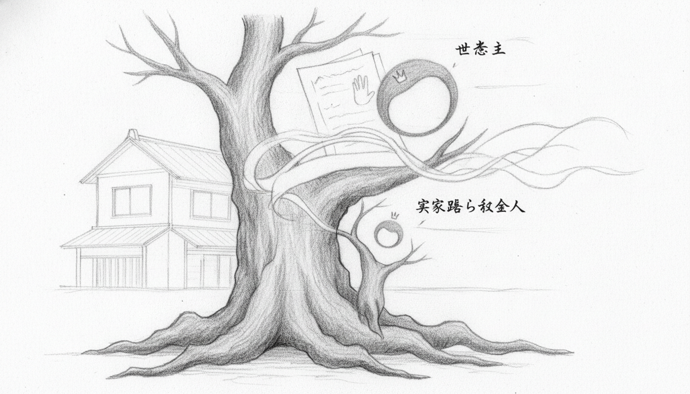原則として住民票上の代表者が世帯主であり、多くの場合「親」が該当する
