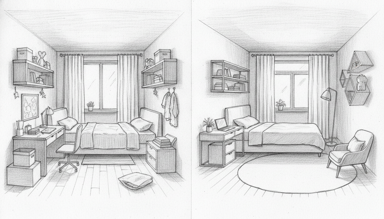 なぜ実家暮らしの部屋はレイアウト変更で劇的に変わるのか