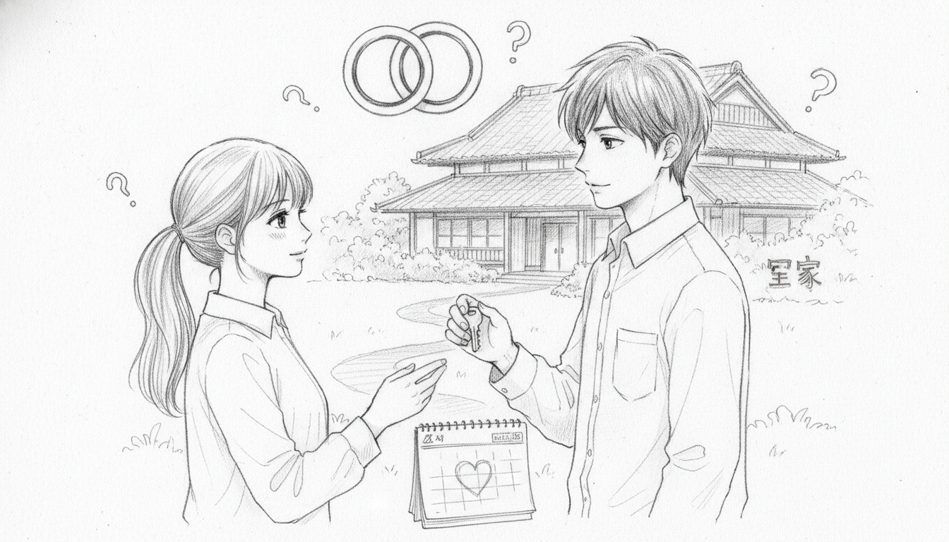 実家暮らしの恋人と結婚・同棲へ進む際の注意点