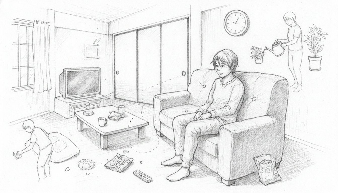「何もしない」を卒業し、実家で自立するための具体例