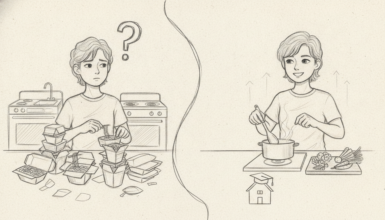 料理に対する苦手意識を克服し、段階的に自立を目指す方法