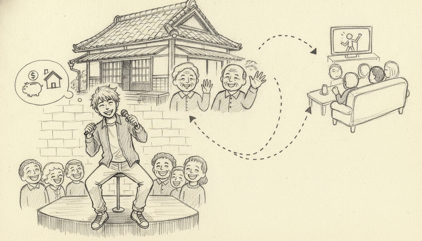 なぜ芸人は実家暮らしを選択し、それが支持されるのか