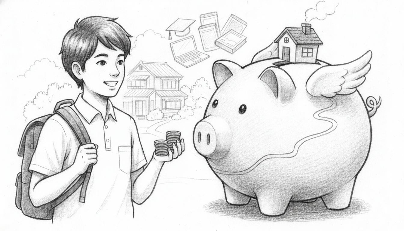 なぜ実家暮らしは効率的に貯金ができるのか