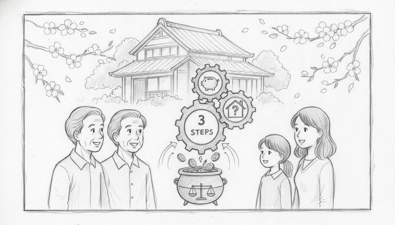 実家暮らしで適切な金額を決定するための3つのステップ