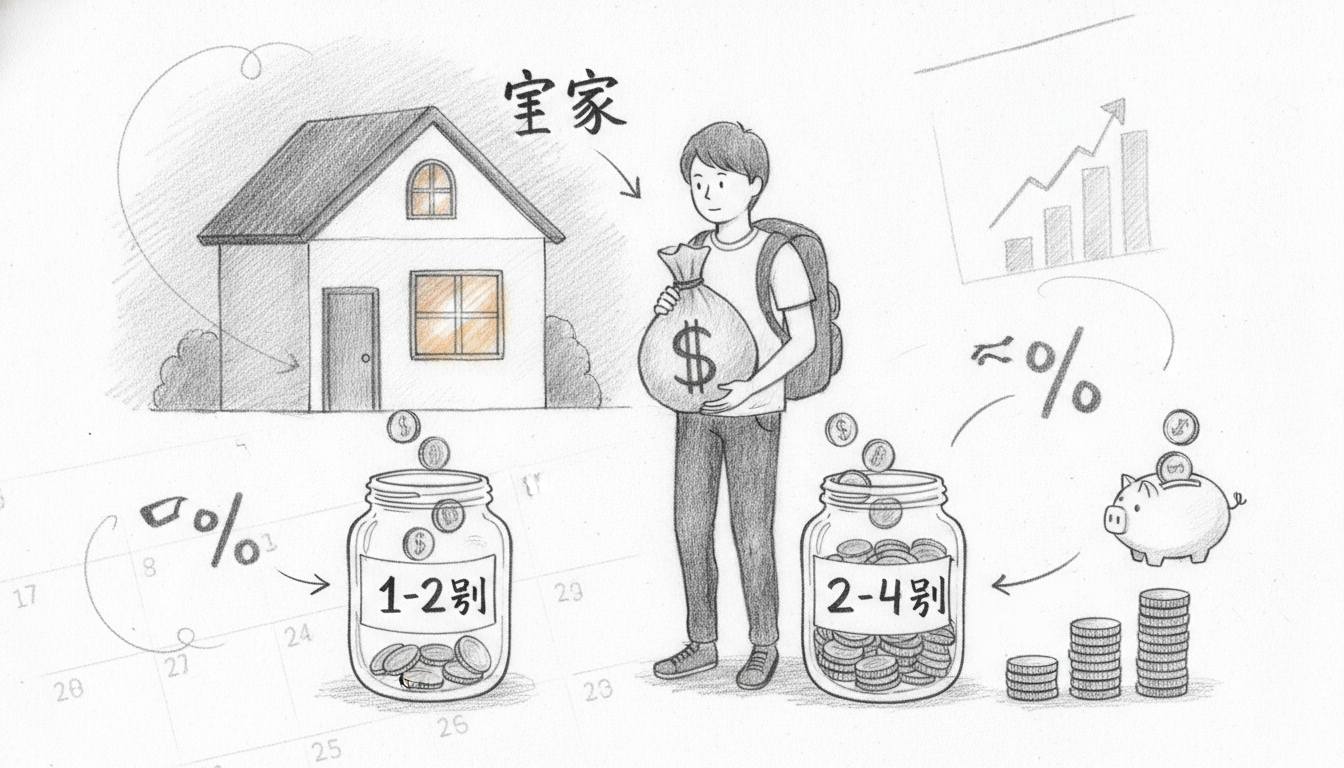 なぜ「手取りの1〜2割」を家にいれ「2〜4割」を貯金すべきなのか