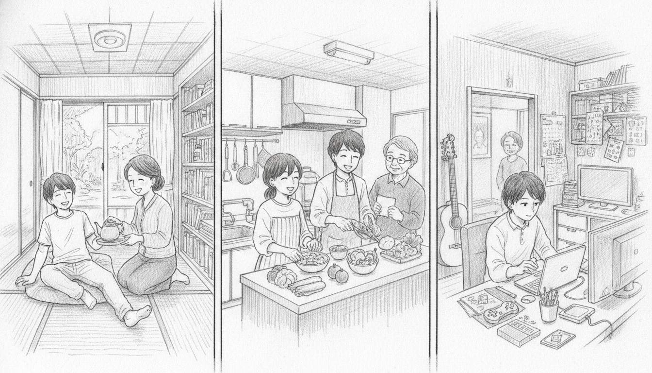 実家暮らしにおける代表的な3つの特徴的ケース