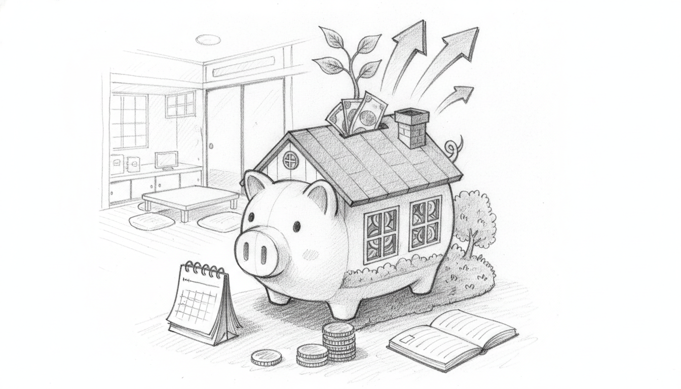 実家暮らしで効率的に毎月貯金を増やすための具体例
