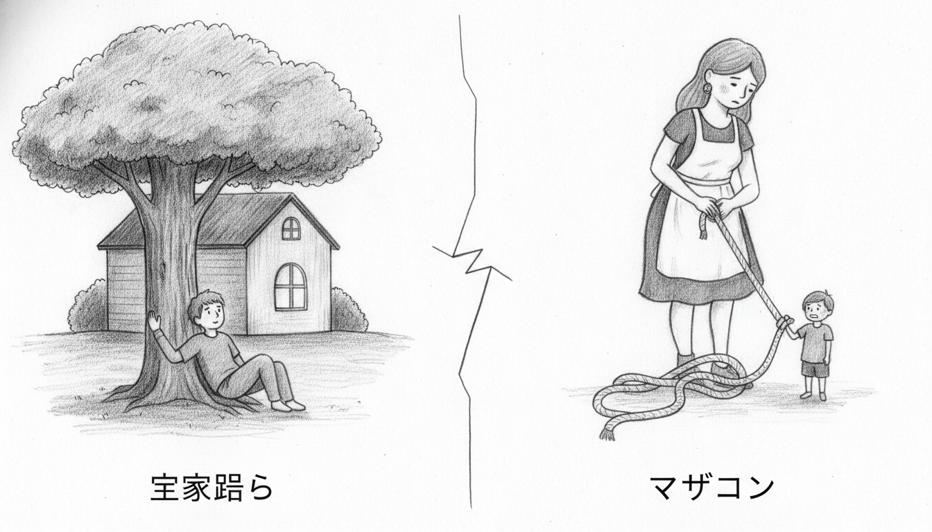 実家暮らしとマザコンは定義上別の概念である