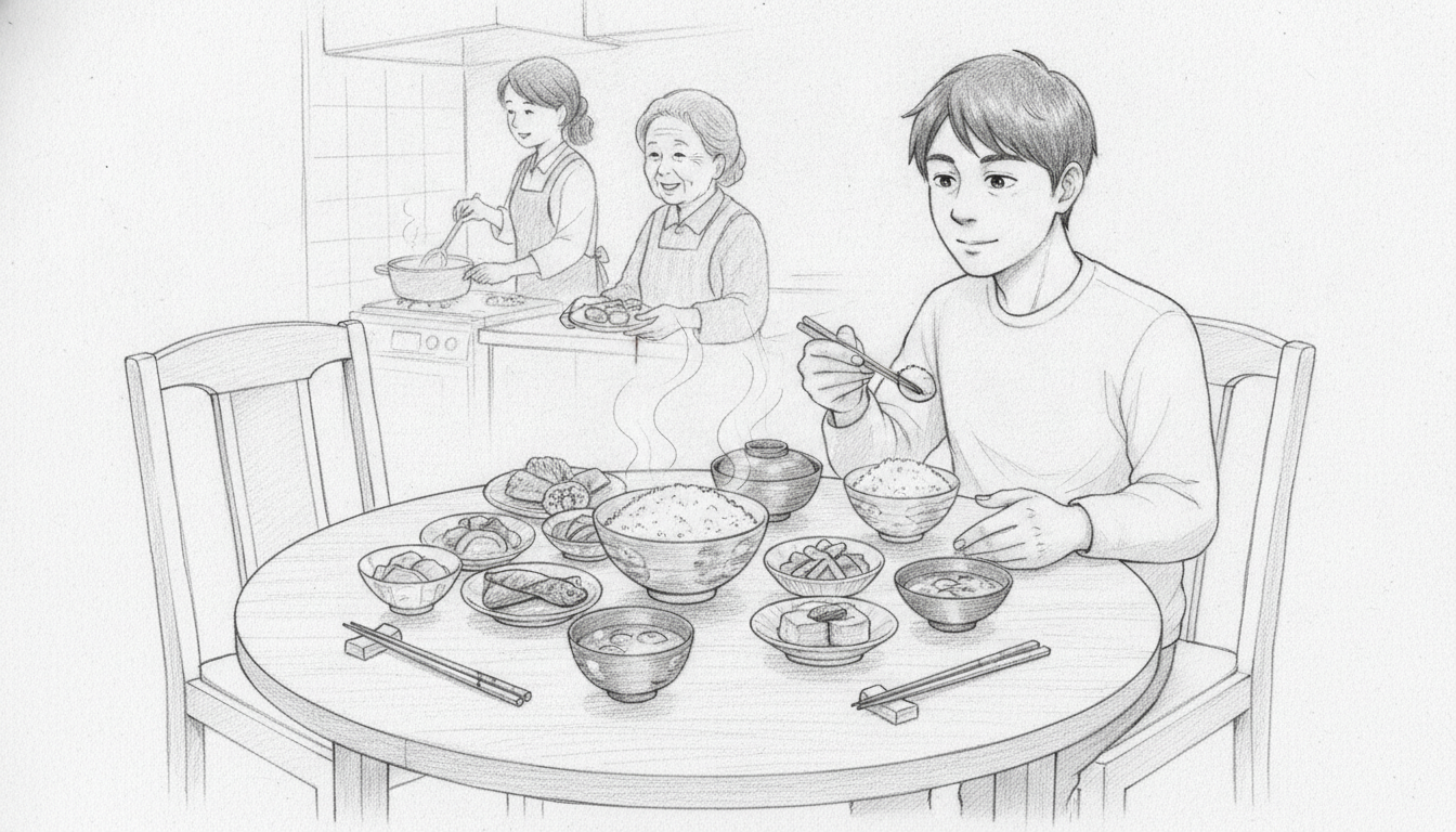 実家暮らしの食事は生活の質を支える基盤である