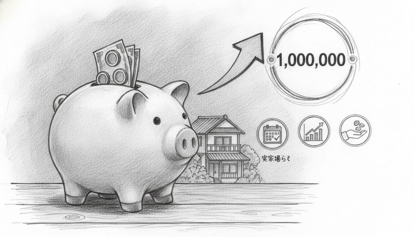年間100万円の貯金が現実的と言える3つの理由