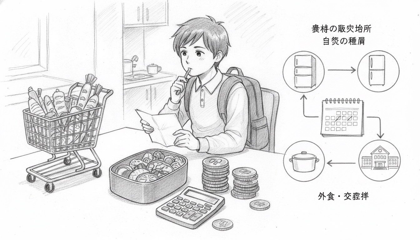 支出額を左右する3つの主な要因