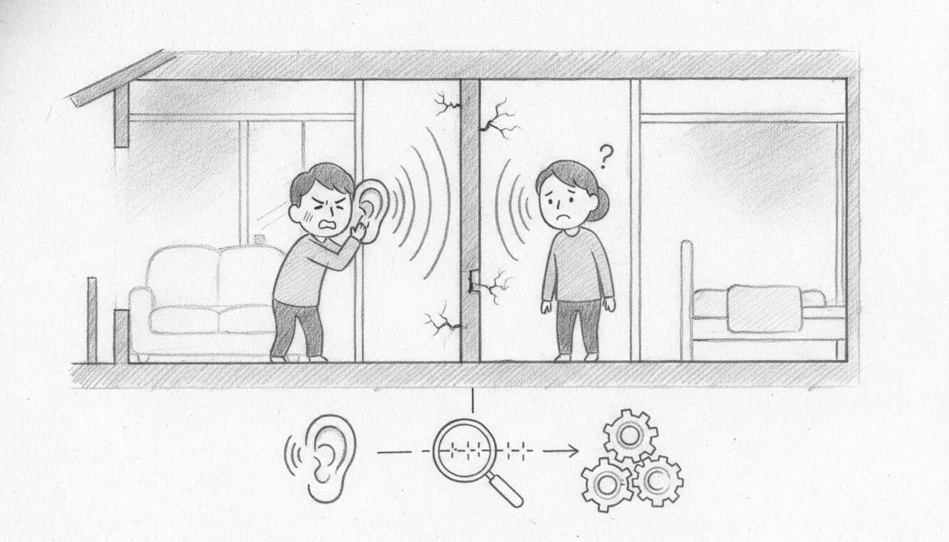 防音対策が隙間と3要素の理解から始まる理由
