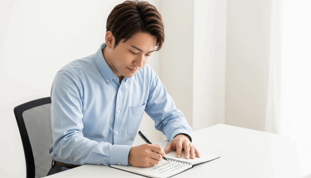 まずは一年間の貯金目標を立てよう.